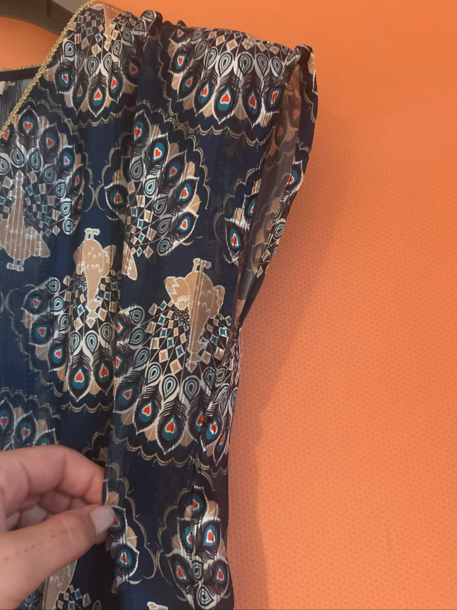 Lote de 3 vestidos cortos fluidos estilo bohemio / hippie – Talla 36 (S) – photo 12